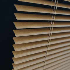 Wood Grain Aluminum Alloy Blinds