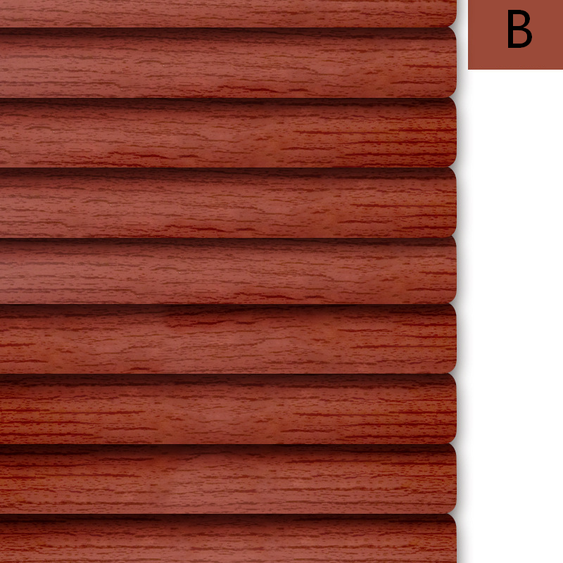 Wood Grain Aluminum Alloy Blinds