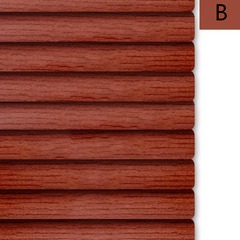 Wood Grain Aluminum Alloy Blinds