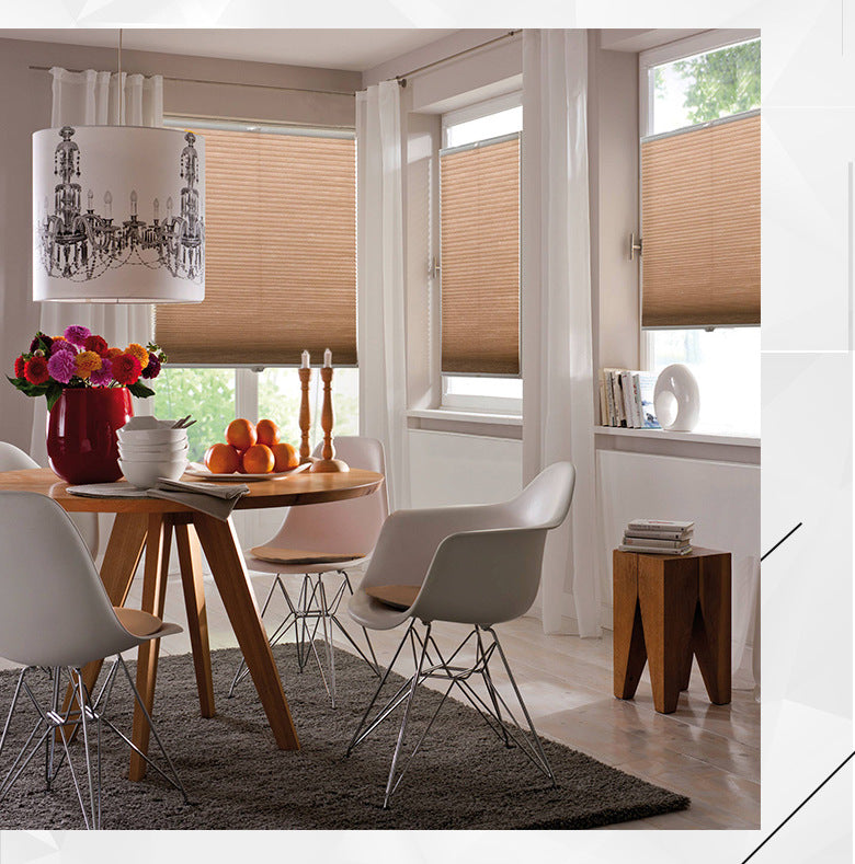 Cordless Spring Operated Blinds & Honeycomb Shades